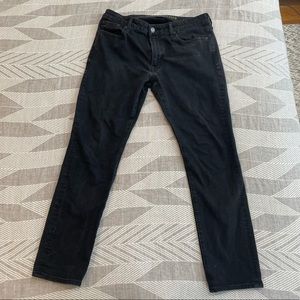 American Eagle | Black Slim Jeans 33x30